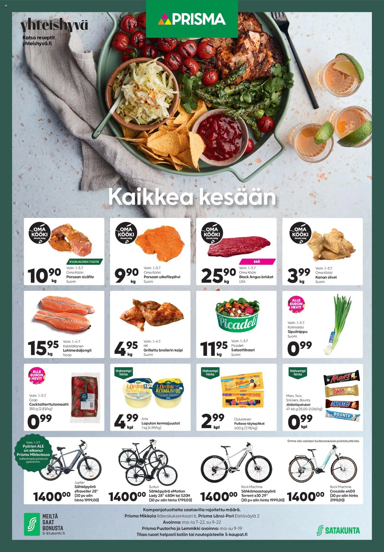 Prisma tarjoukset – voimassa 01/07/2026 alkaen | Sivu: 1
