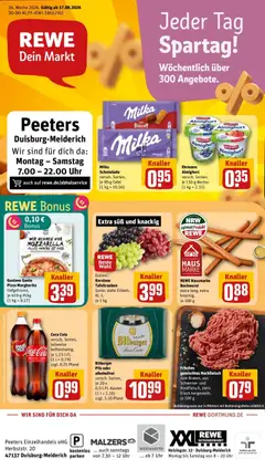 Rewe Prospekt Duisburg ab 17.08.2026 gültig