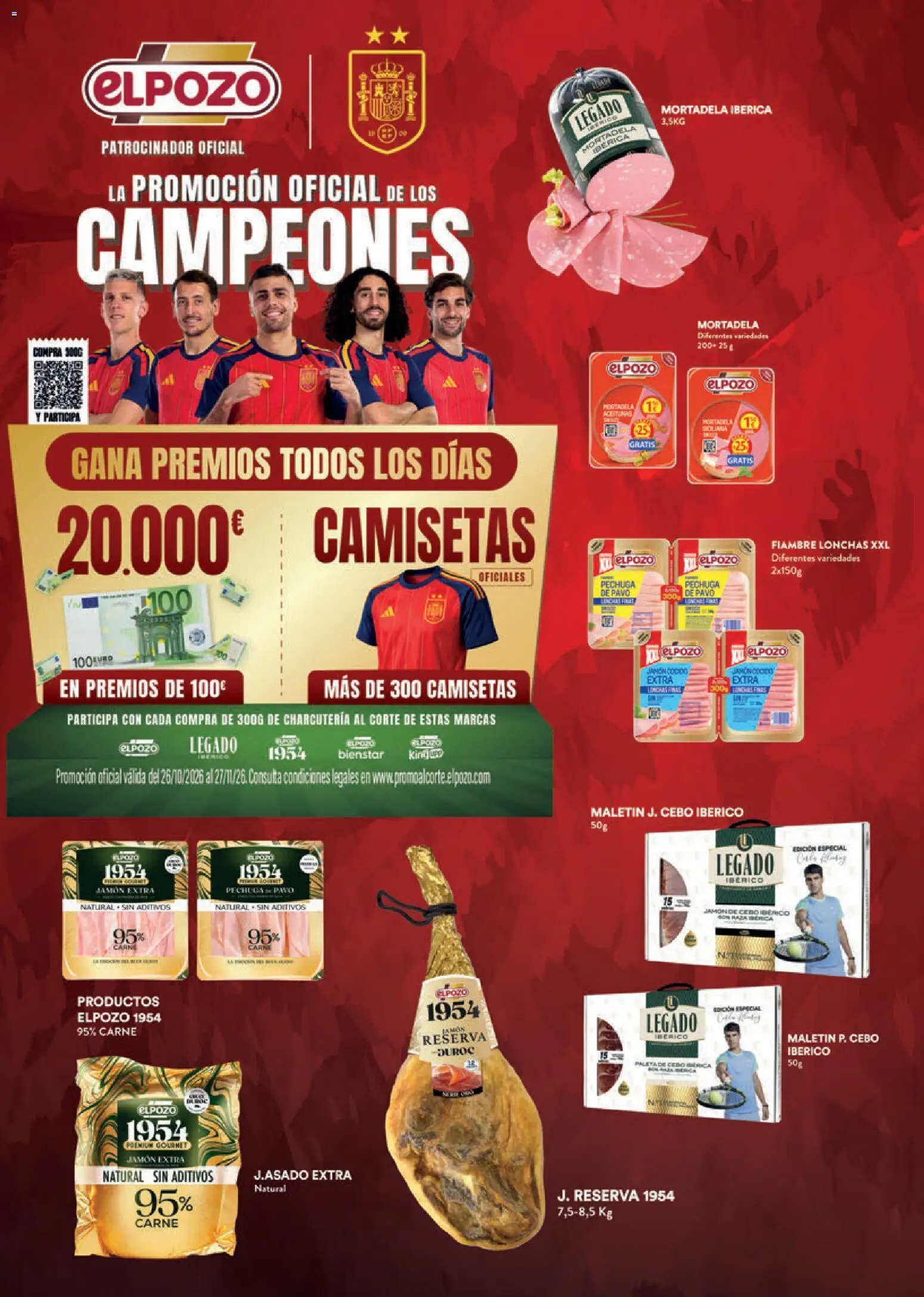 Alimerka folleto Asturias │ válido desde el 22/10/2026 | Página: 4 | Productos: Jamón cocido, Mortadela, Carne, Pavo
