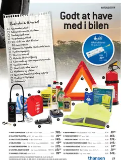 Thansen - Tilbudsavis gyldig fra 24/06/2026 | Side: 23 | Produkter: Vest