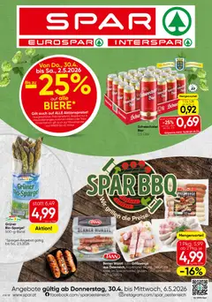 Spar Flugblatt - Wien ab 30.04.2026 gültig