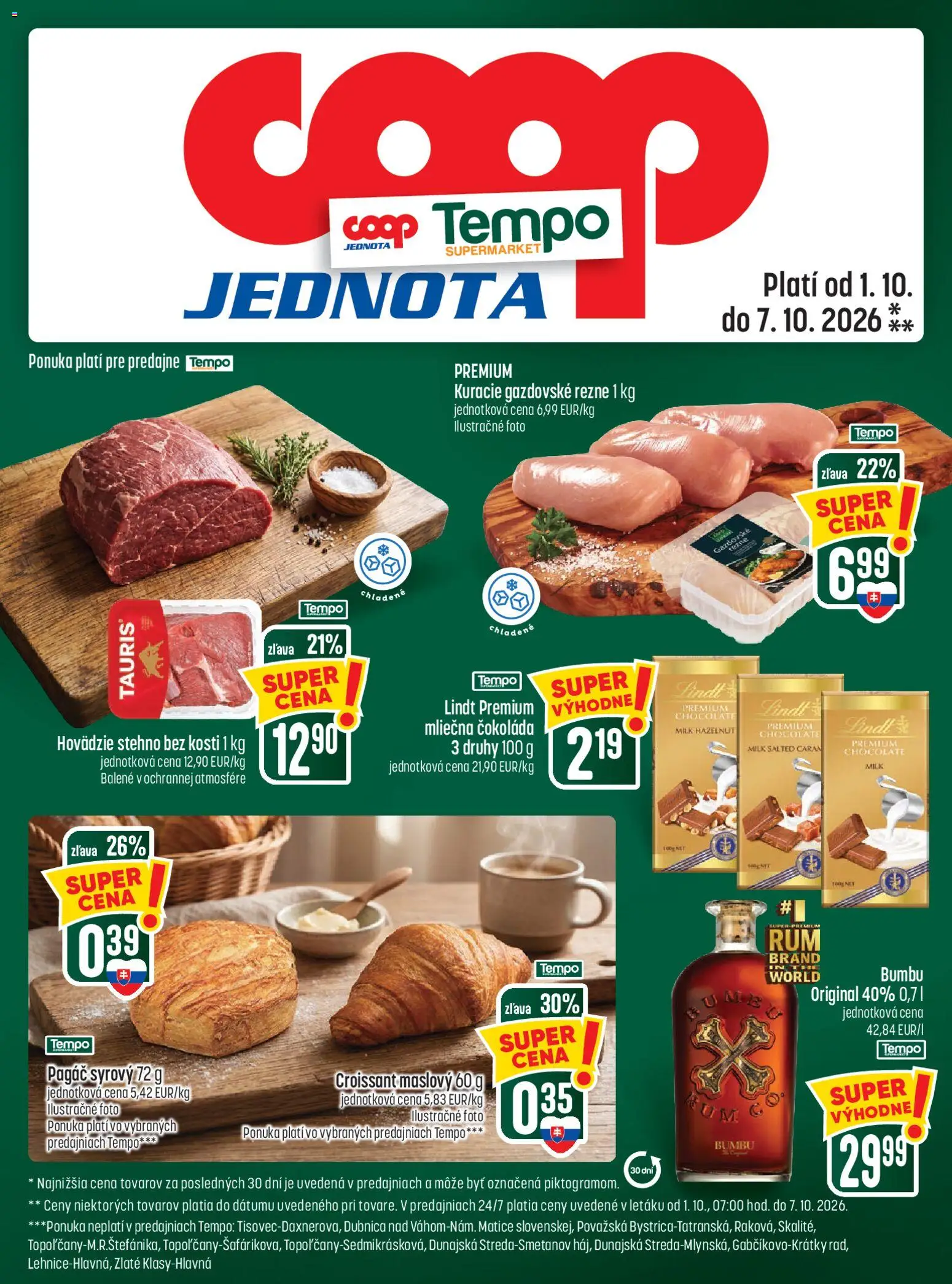 Nové COOP Jednota akcie – leták je platný od 01.10.2026 | Strana: 25