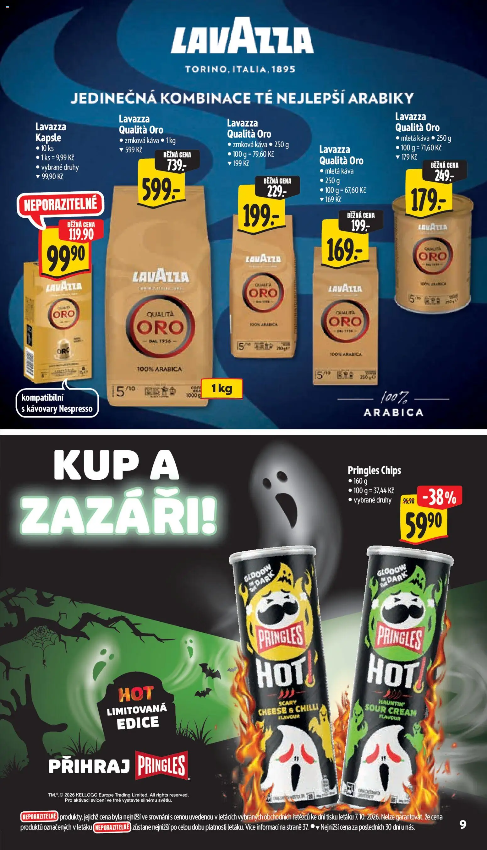 Albert leták - Hypermarket - Svitavy od 14.10.2026 | Strana: 15 | Produkty: Káva, Kapsle, Lavazza, Mletá káva