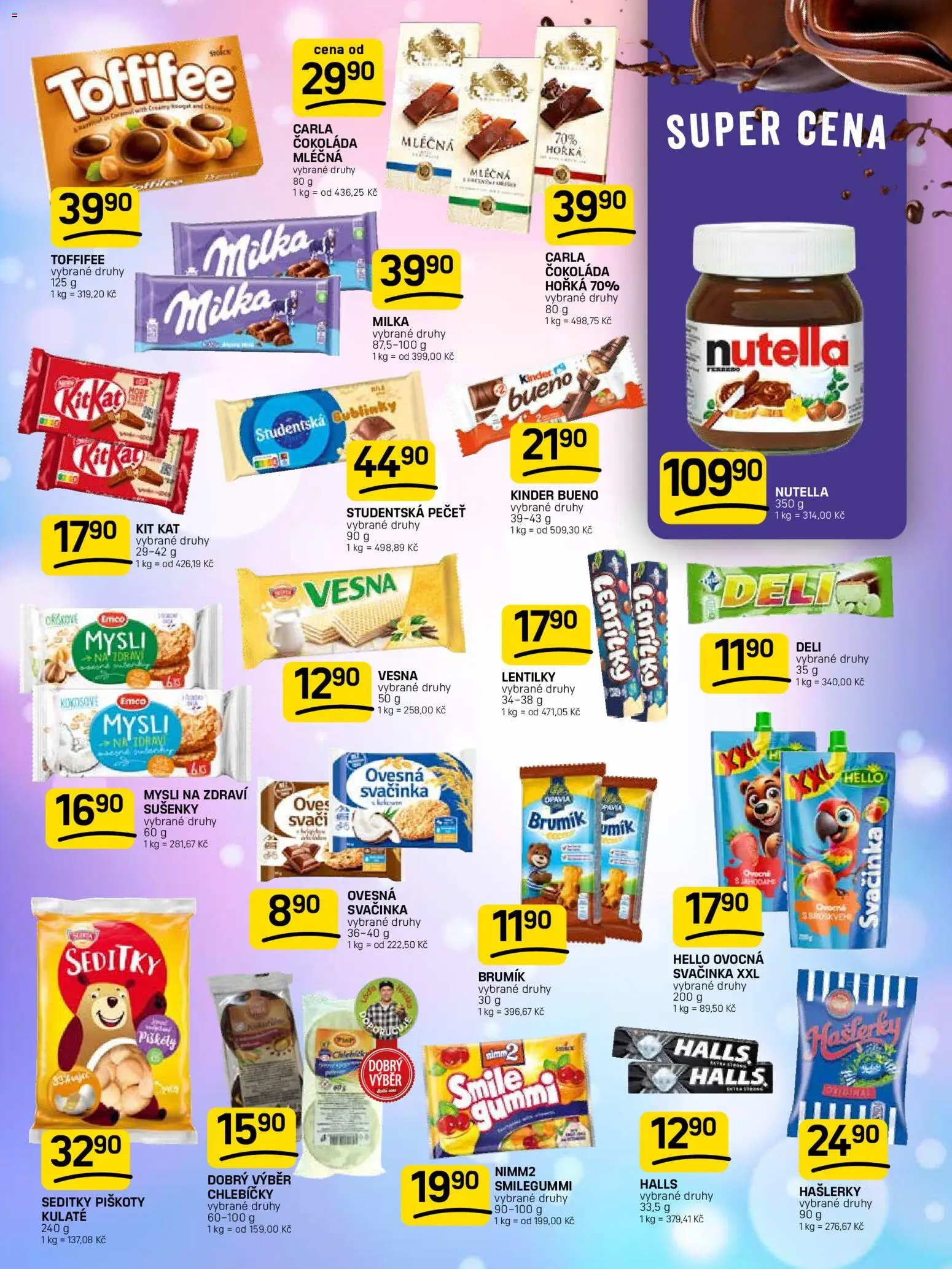 Flop leták od 13.05.2026 | Strana: 13 | Produkty: Emco Mysli, Čokoláda, Milka, Brumik