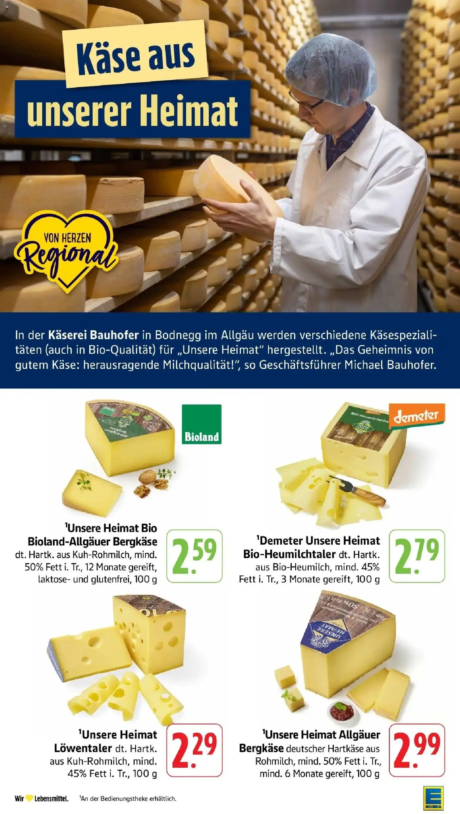 Edeka prospekt Bitburg – gültig ab 01.06.2026 | Seite: 11 | Produkte: Käse
