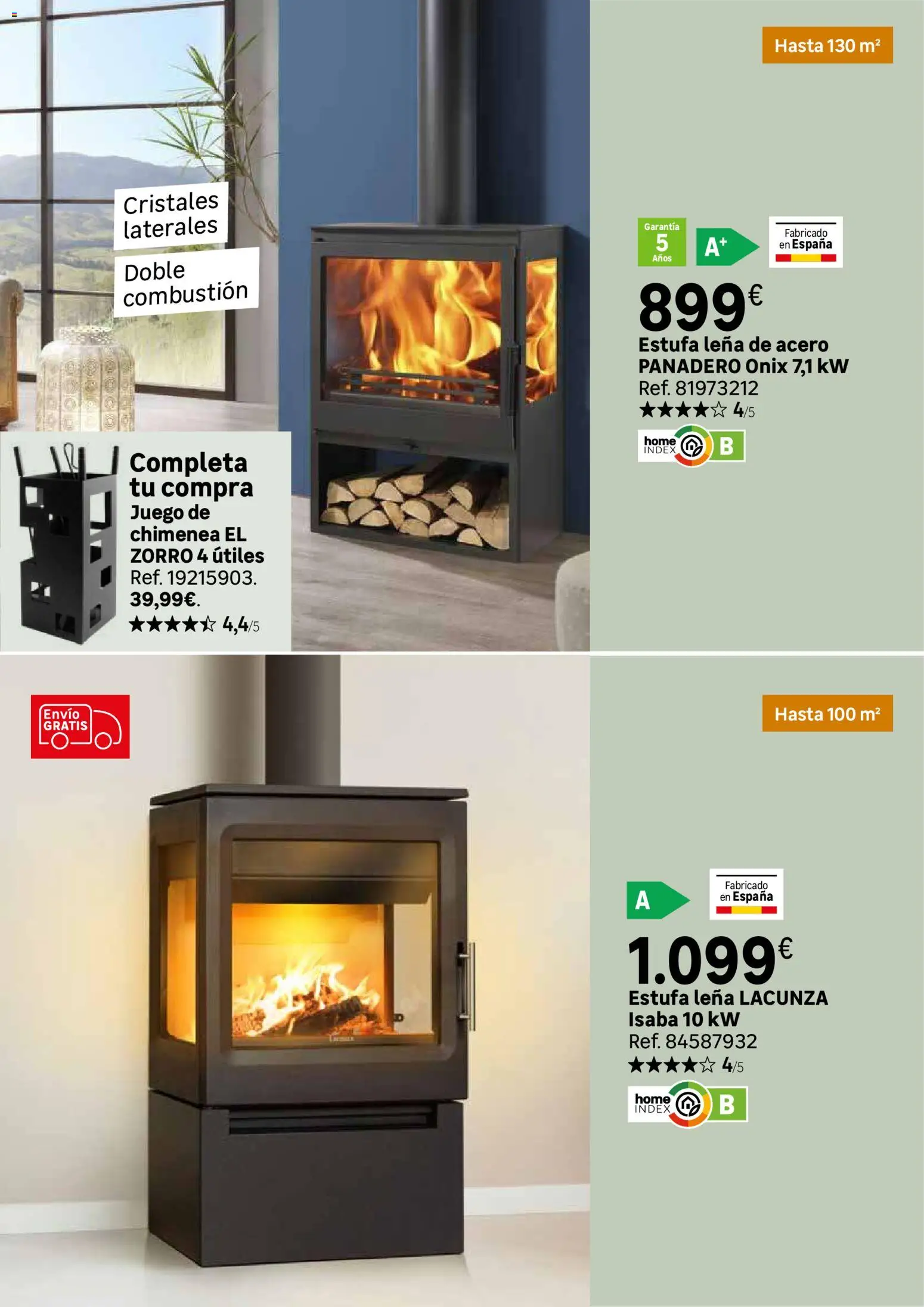 Leroy Merlin Calor en casa y mucho ahorro │ válido desde el 20/10/2026 | Página: 39 | Productos: Leña