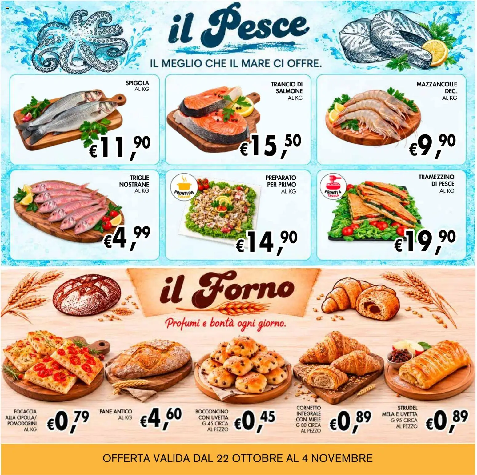 Volantino Coal del 22/10/2026 | Pagina: 10 | Prodotti: Pesce, Il pesce, Profumi, Miele