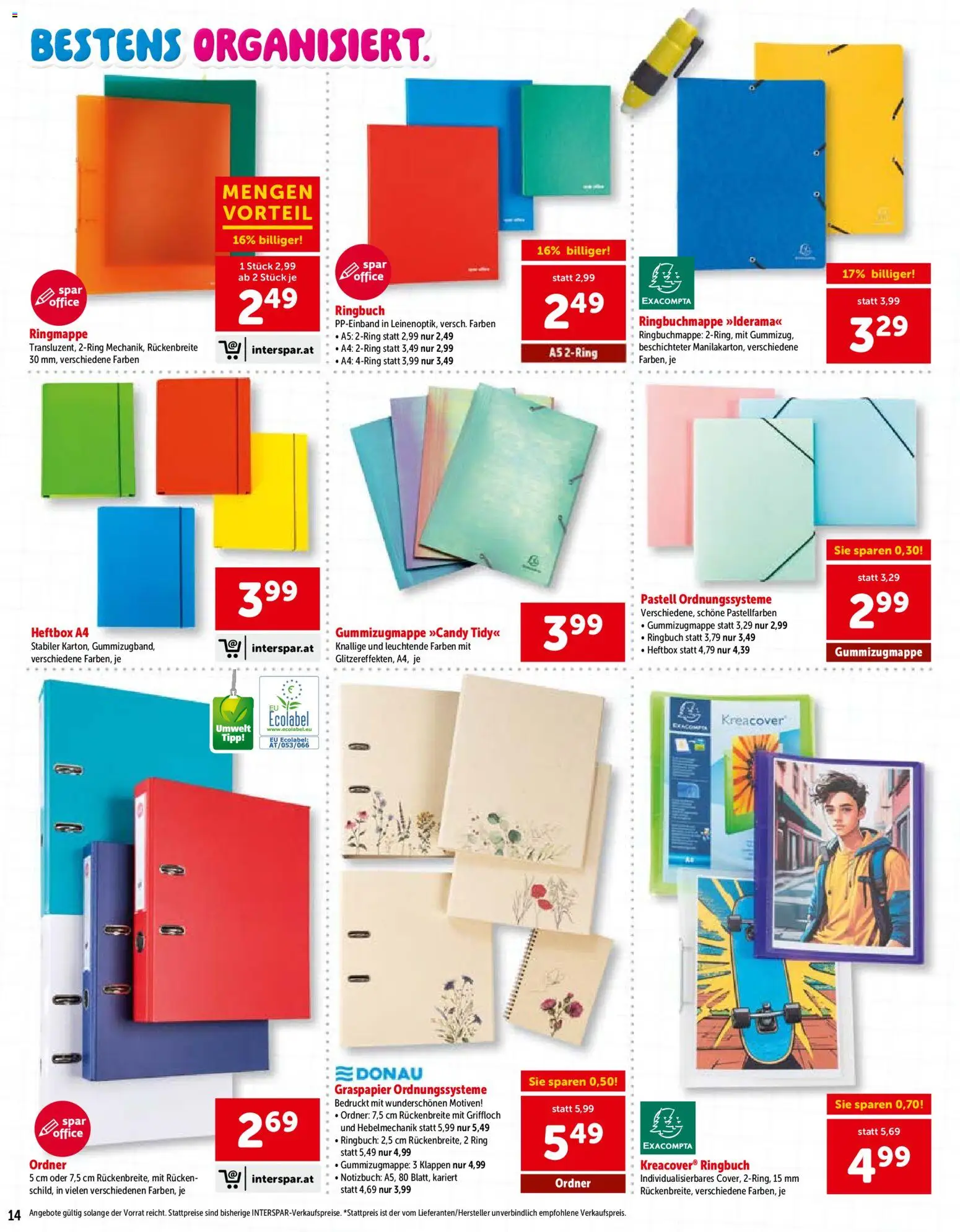 Interspar Flugblatt - Schule gültig ab 25.07.2026 | Seite: 14