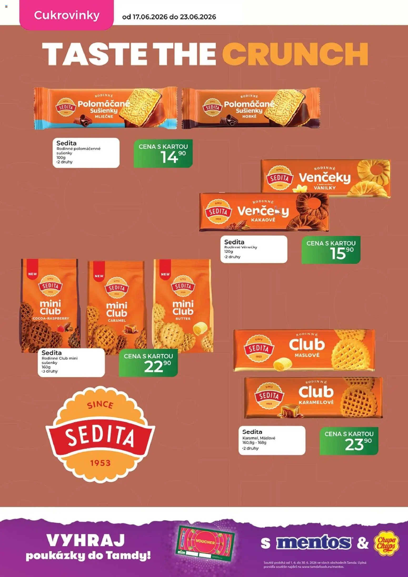 Tamda Foods leták od 17.06.2026 | Strana: 36 | Produkty: Máslové sušenky, Sušenky