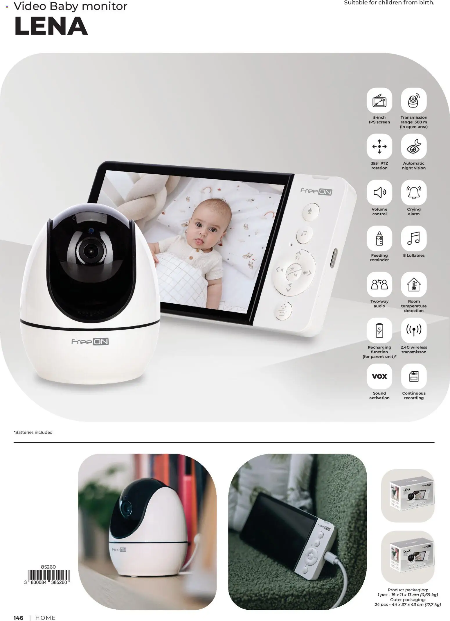 Novi Baby center katalog ponudbe – veljaven od 14.05.2025 | Stran: 146 | Izdelki: Monitor, Video, Audio