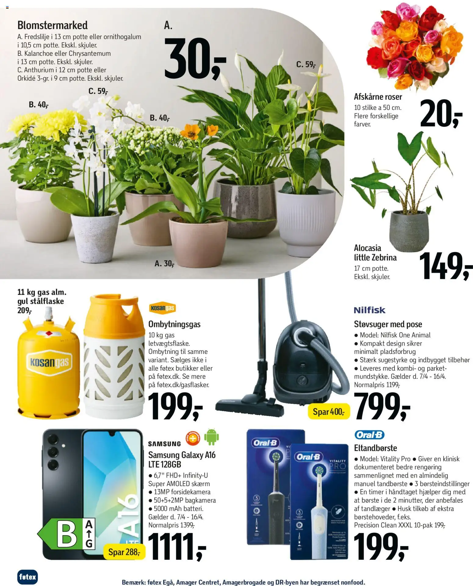 Føtex tilbudsavis – gyldig fra 07/04/2026 | Side: 46 | Produkter: Børste, Skærm, Støvsuger, Gås