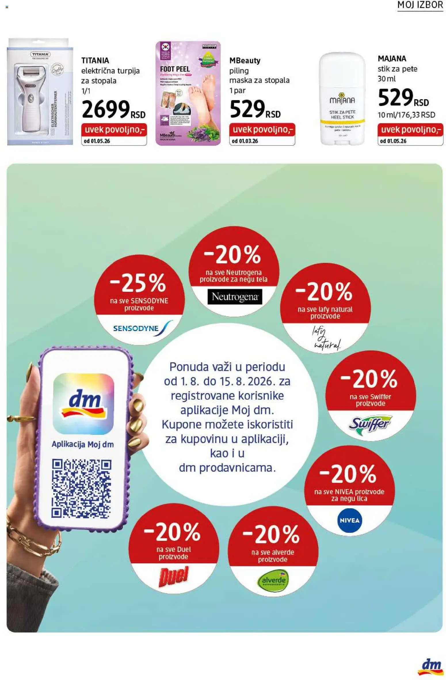 DM Drogerie katalog - važi od 01.08.2026 | Strana: 31 | Proizvode: Nivea, Maska, Piling