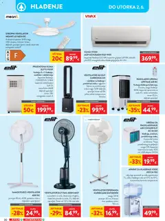 Spar Katalog - Pregled kataloga iz trgovine Spar, vrijedi od 20.05.2026 | Stranica: 39 | Proizvodi: Ventilator, Klima, Stropni ventilator, USB
