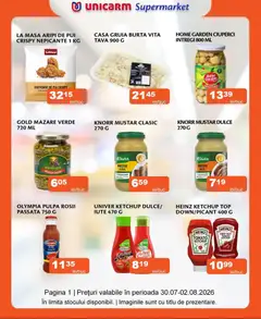 Ofertele Unicarm valabile de la 30.07.2026