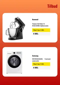 Forhåndsvisning av Skousen kundeavis gyldig fra 29.04.2026 | Side: 2 | Produkter: Vaskemaskin, Kjøkkenmaskin