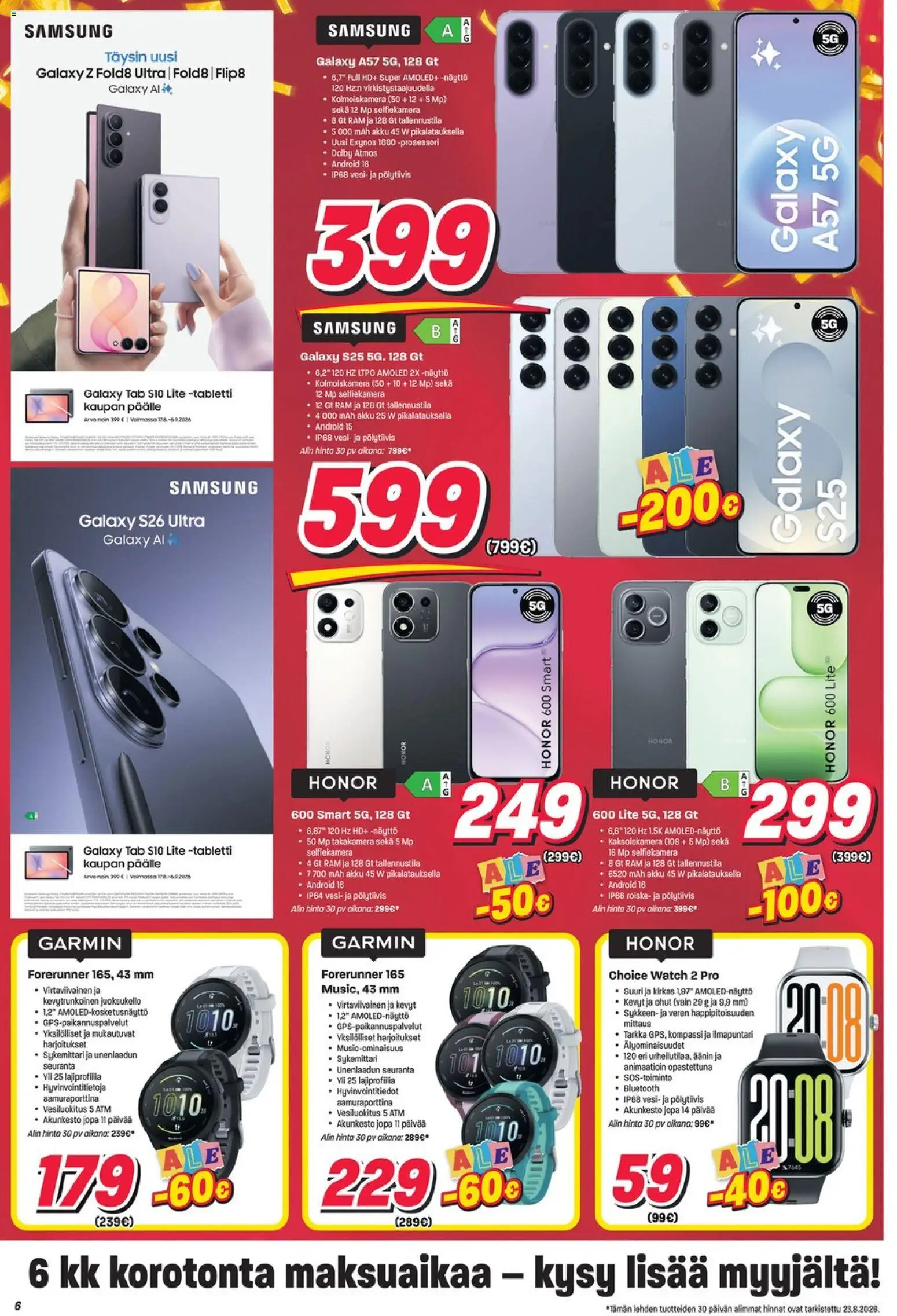 Veikon Kone tarjoukset – voimassa 24/08/2026 alkaen | Sivu: 6