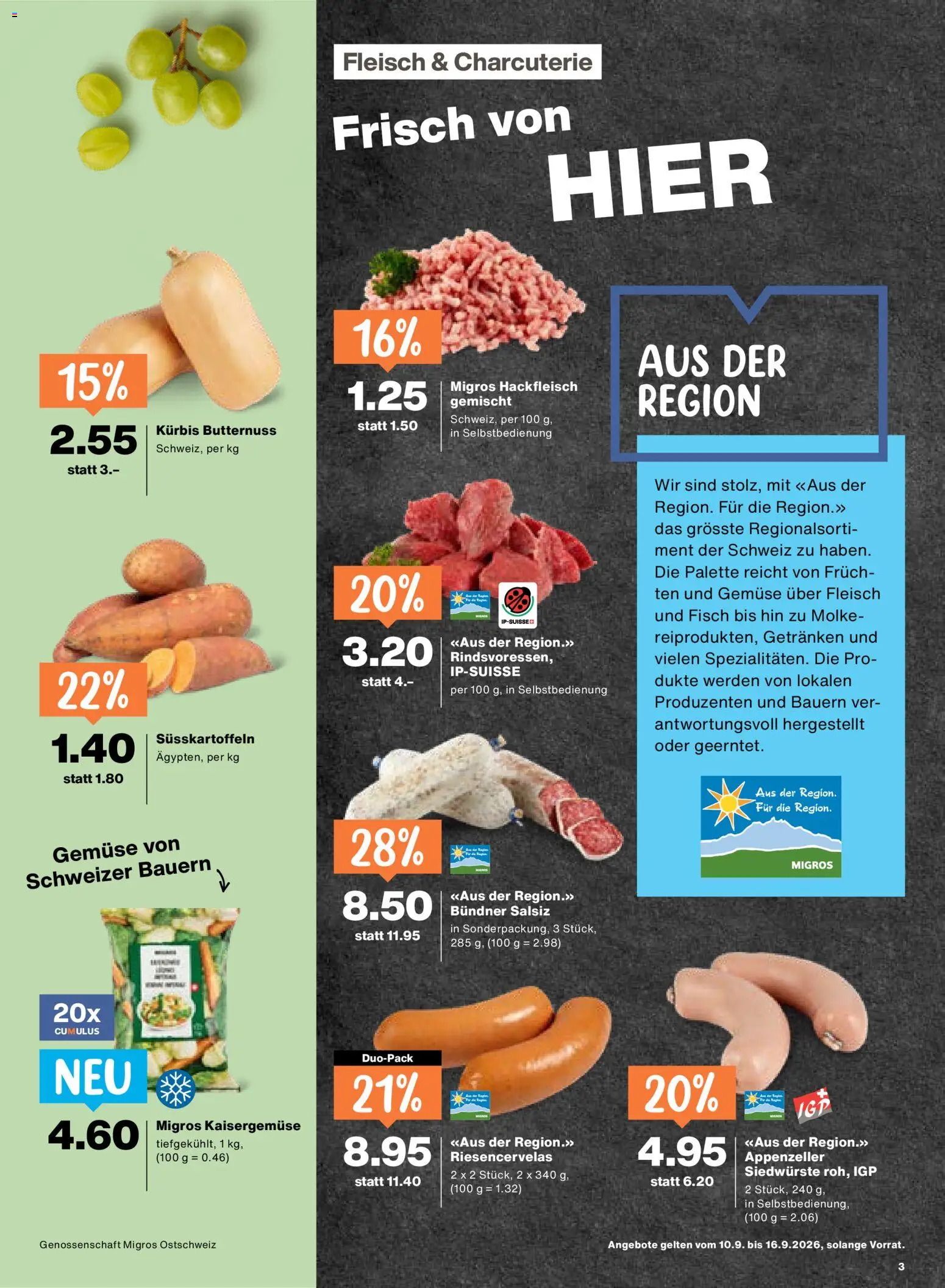 Migros aktionen – gültig ab 10.09.2026 | Seite: 3