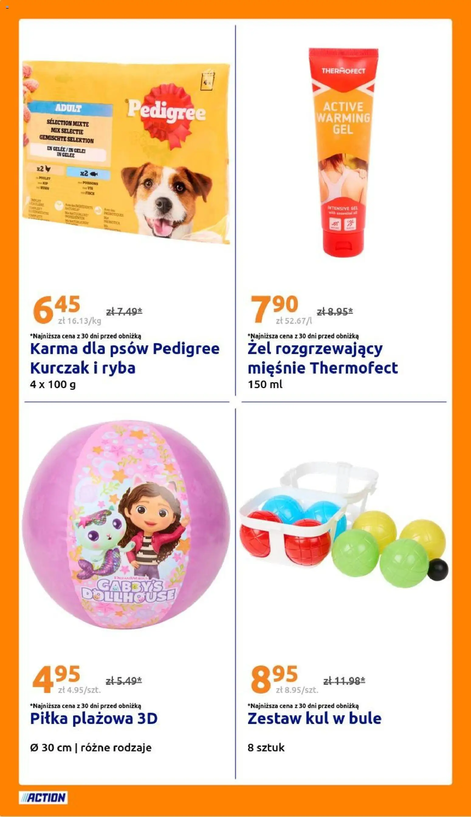 Action gazetka od 10.06.2026 | Strona: 22 | Produkty: Kurczak, Pedigree, Ryba, Karma dla psów