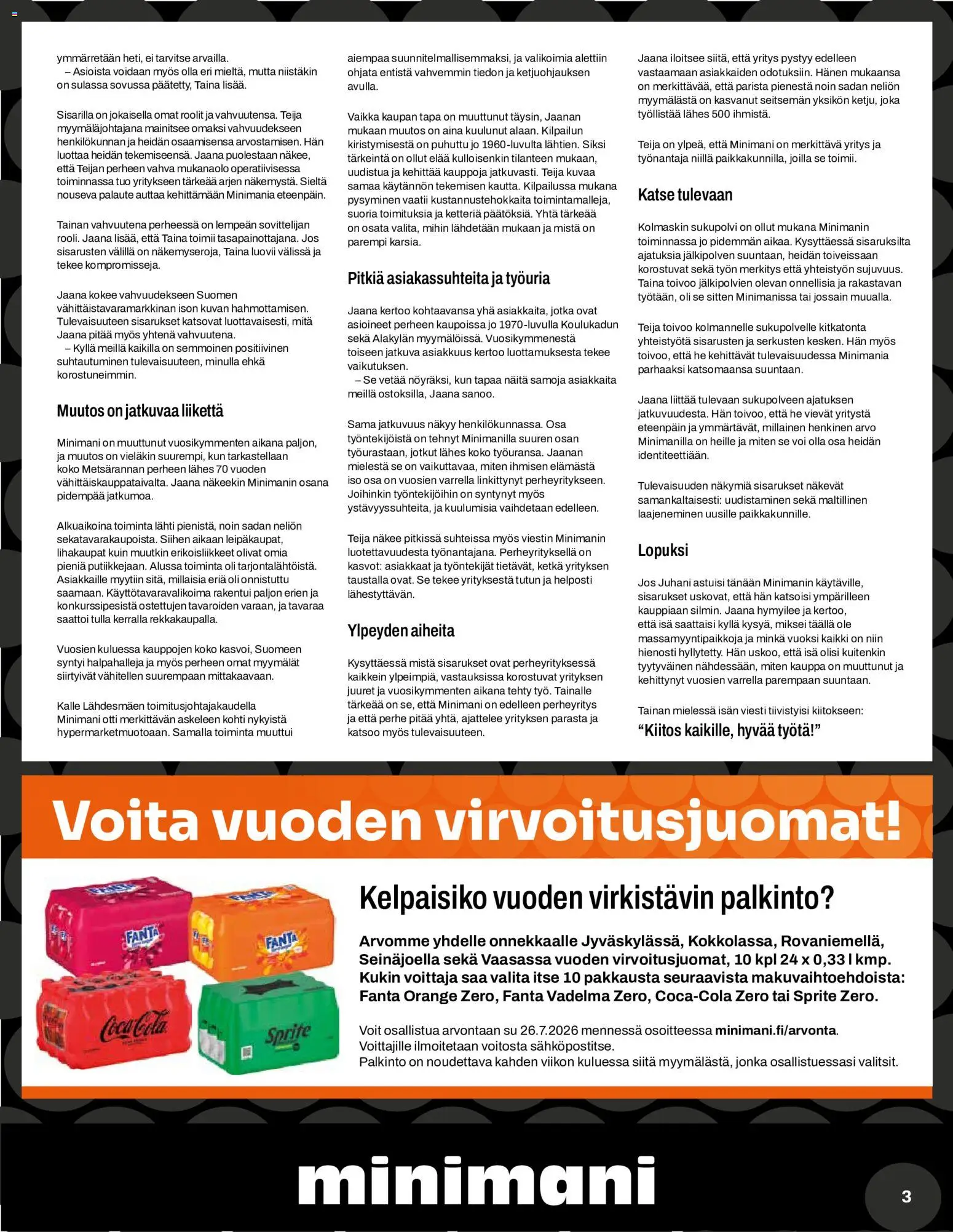 Minimani tarjoukset – voimassa 22/07/2026 alkaen | Sivu: 3