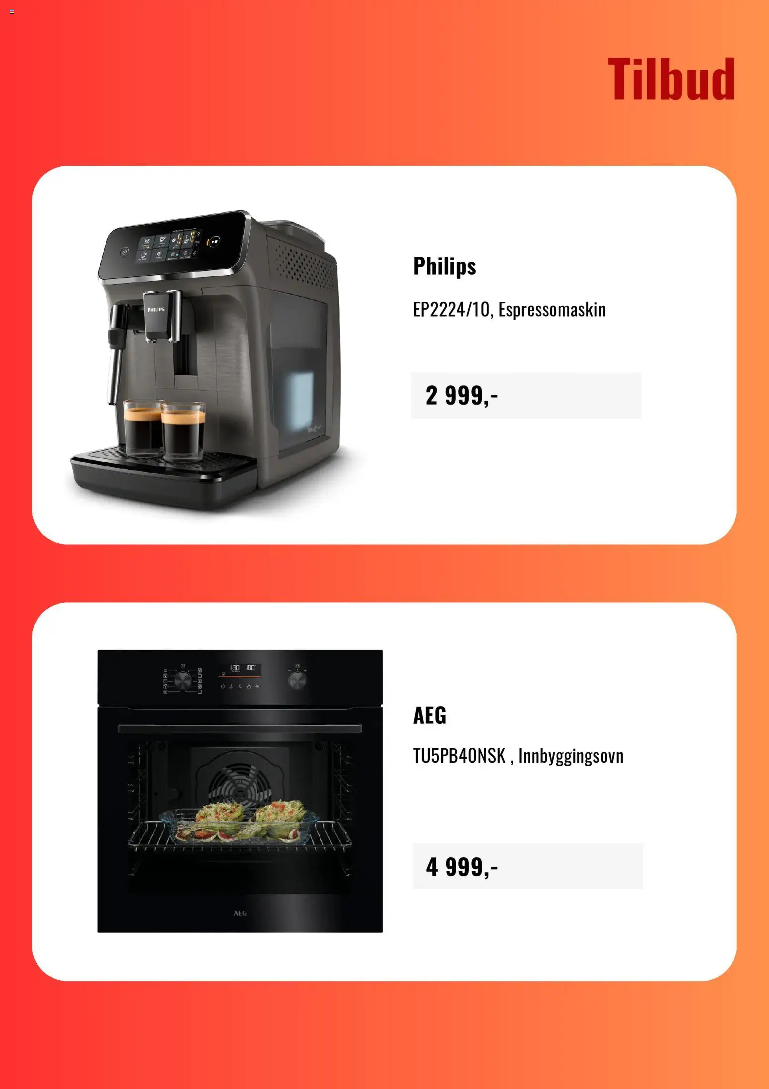 {H1} | Side: 2 | Produkter: Espressomaskin