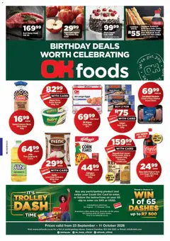 OK Foods specials catalogue – valid from 23/09/2026