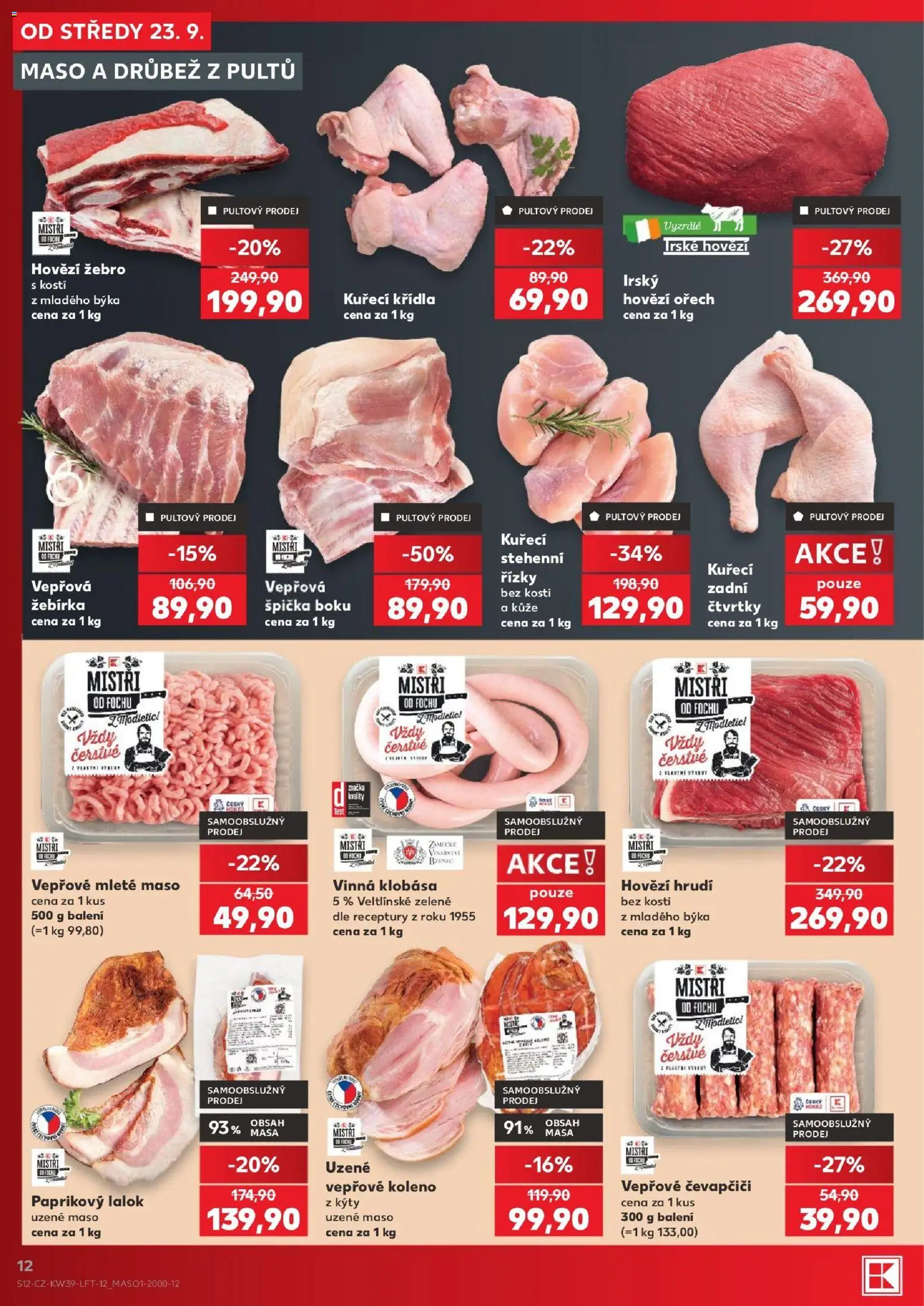 Kaufland leták - Ostrava od 23.09.2026 | Strana: 12