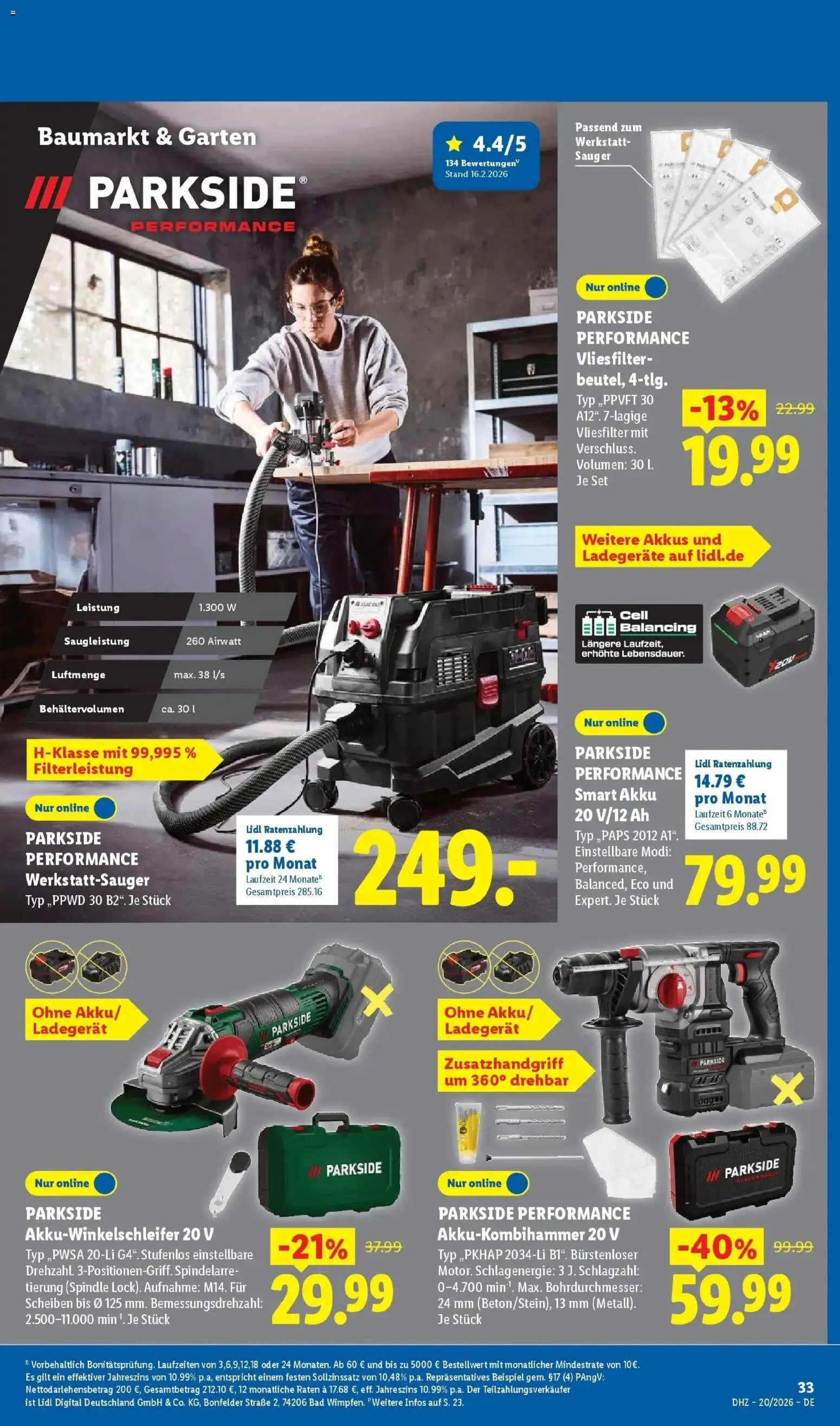 Lidl Německo leták od 11.05.2026 | Strana: 13 | Produkty: Parkside