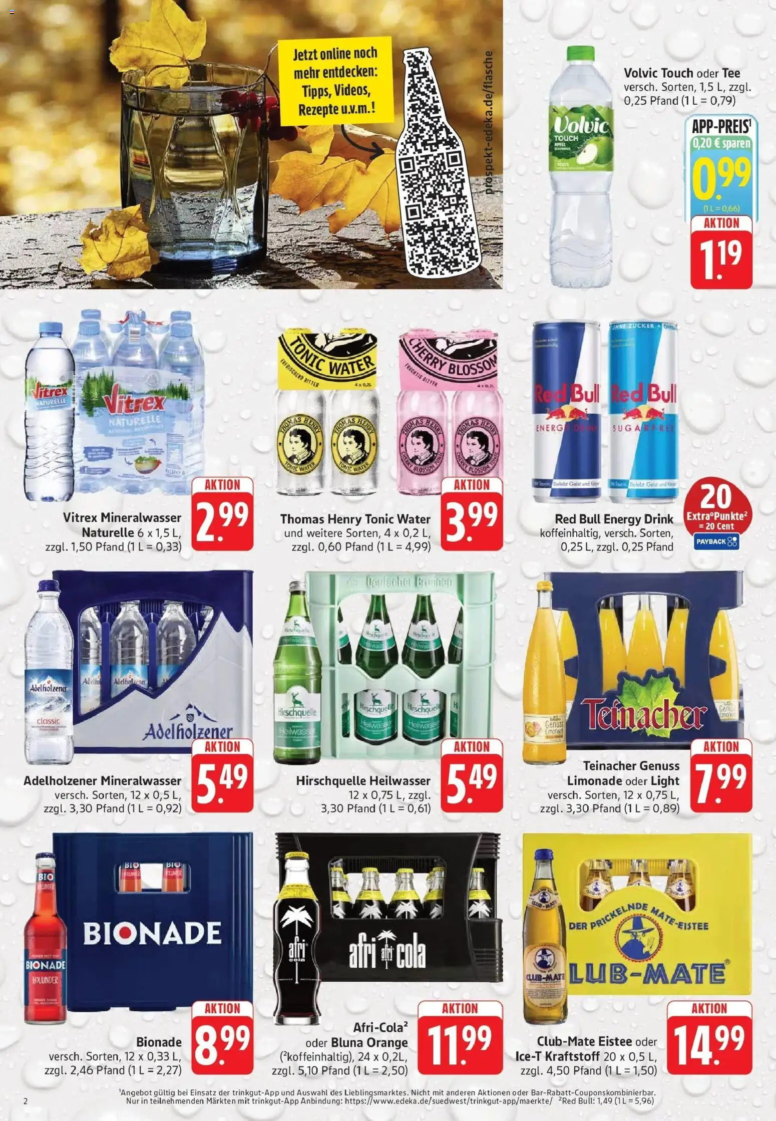 Trinkgut Prospekt Weissach Im Tal (ab 26.10.2026) » Angebote online | Seite: 2