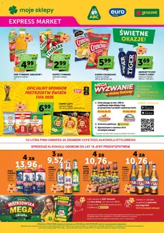 Pogląd oferty "Groszek gazetka - Expressmarket" - ważna od 25.06.2026