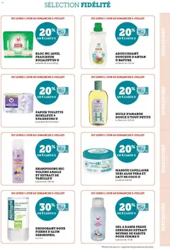 Super U - Prévisualisation de Super U - Ma sélection Carte U Juin valide à partir de 01.06.2026 | Page: 9 | Produits: Shampooing, Beurre de karité, Masque, Lait