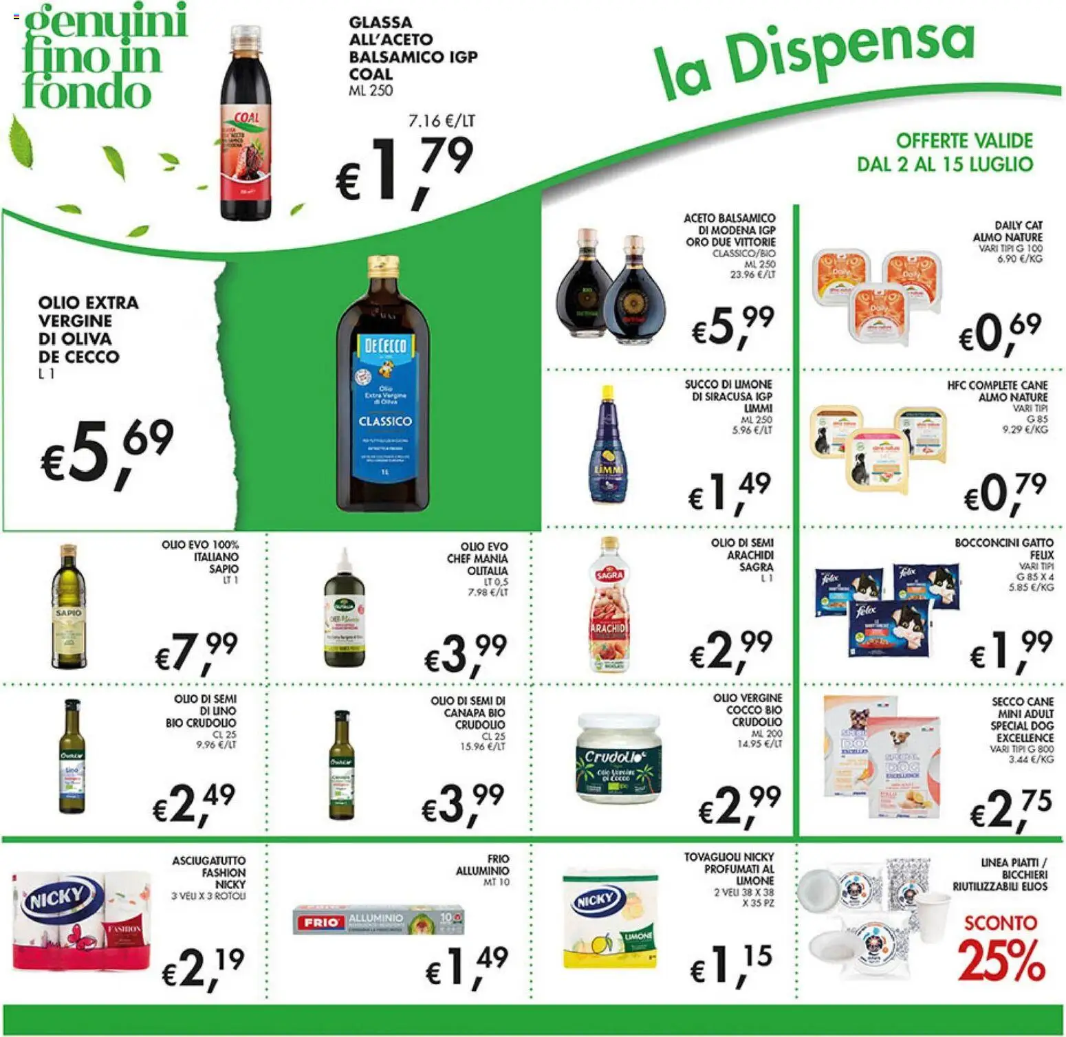 Volantino Coal del 02/07/2026 | Pagina: 22 | Prodotti: Limone, Cocco, Olio extra vergine, Glassa