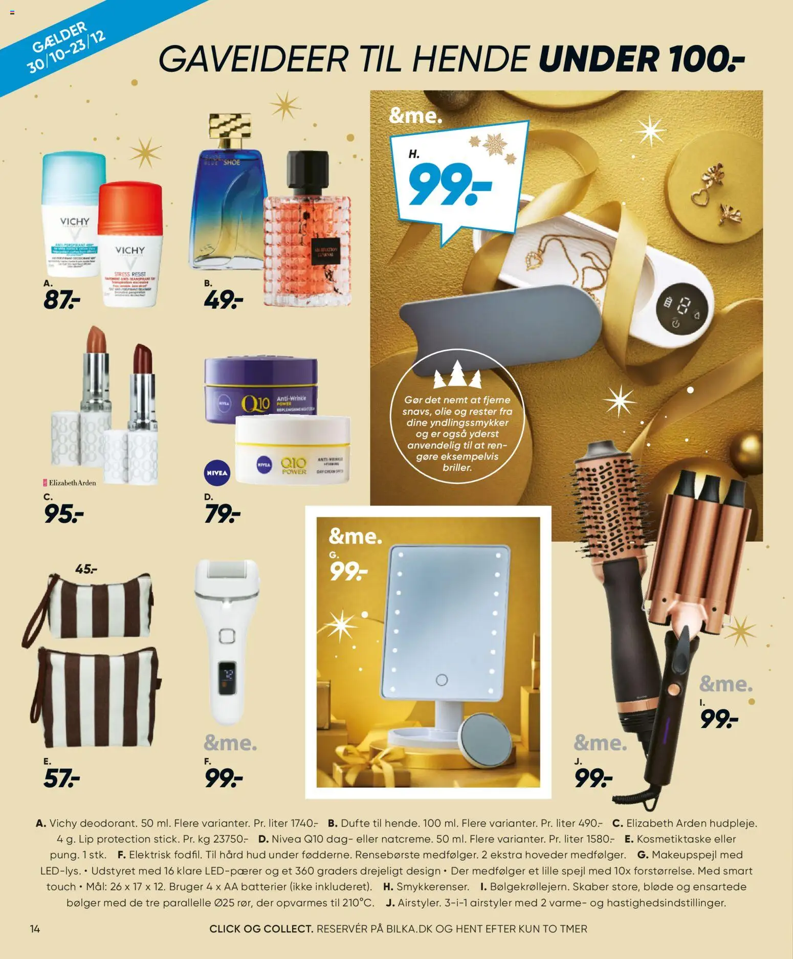 Bilka tilbudsavis – gyldig fra 30/10/2026 | Side: 60 | Produkter: Olie, Batterier, Spejl