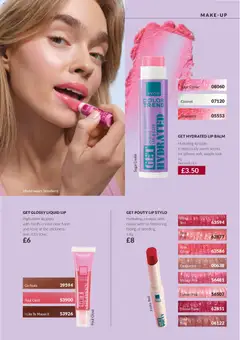 Preview of AVON - Offers valid from 01/10/2026 | Page: 55 | Products: Lip balm, Lip gloss, Sugar, Coconut