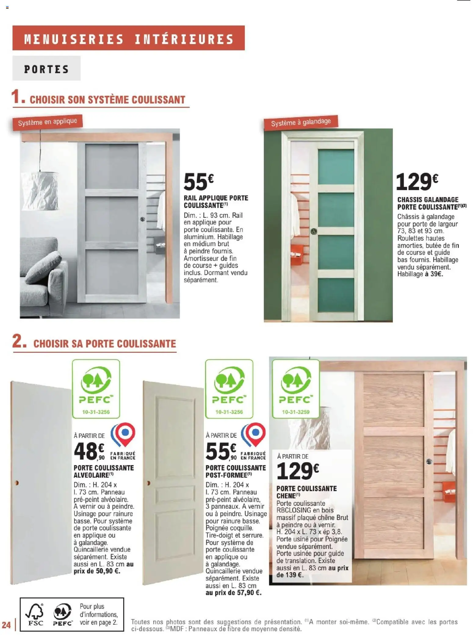 {H1} | Page: 24 | Produits: Porte coulissante, Porte, Portes