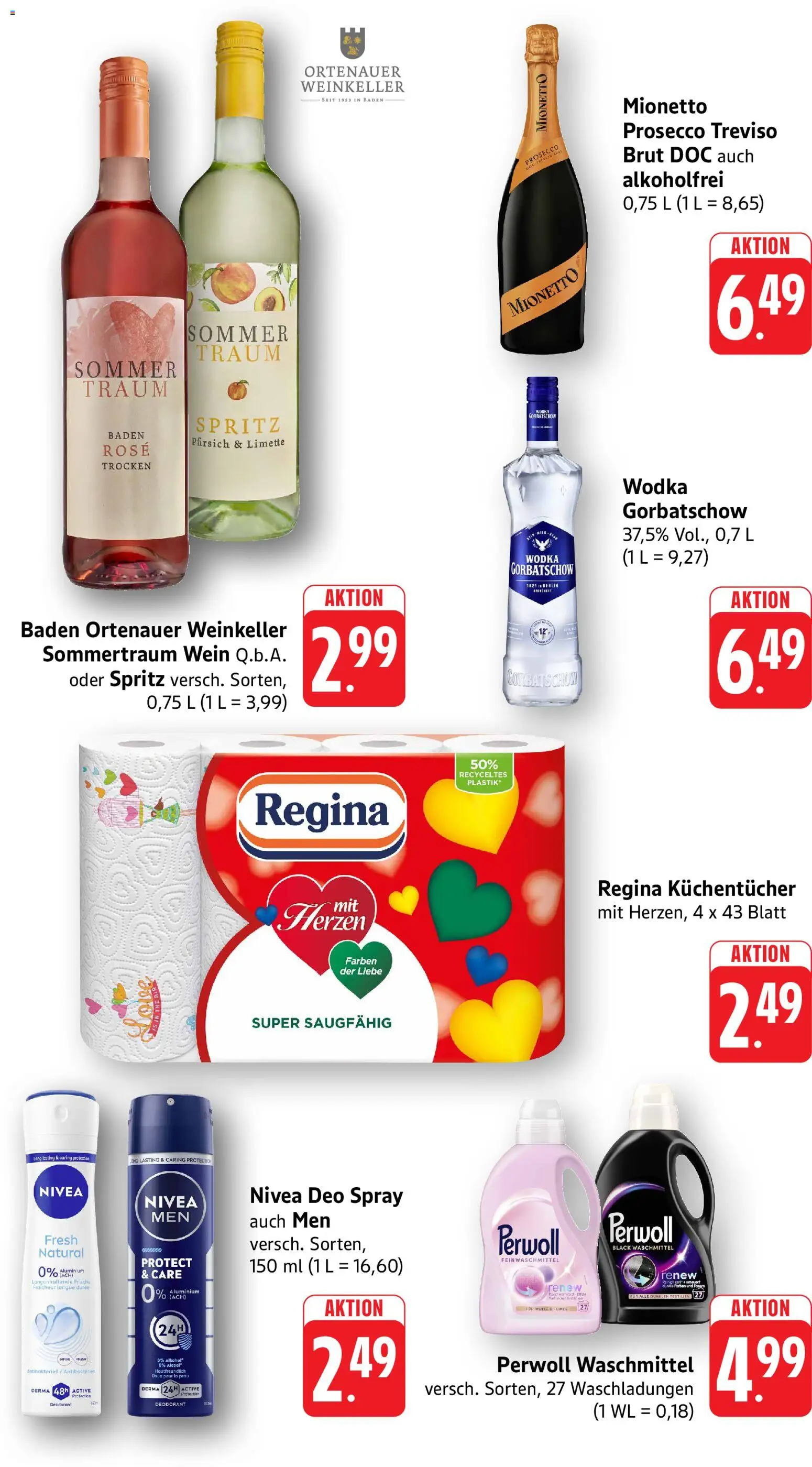 nah & gut Prospekt Rietberg – gültig ab 13.07.2026 | Seite: 7 | Produkte: Deodorant, Waschmittel, Pfirsich, Limette