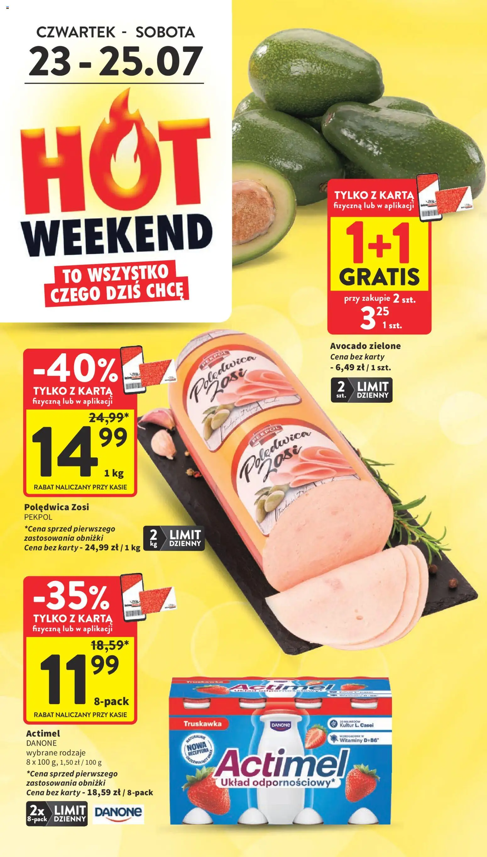 Intermarche gazetka od 23.07.2026 | Strona: 2 | Produkty: Karta