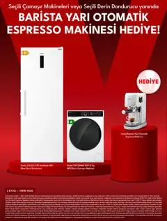 02 Eylül 2026 tarihinden itibaren geçerli olan Vestel kataloğu önizlemesi | Sayfa: 6