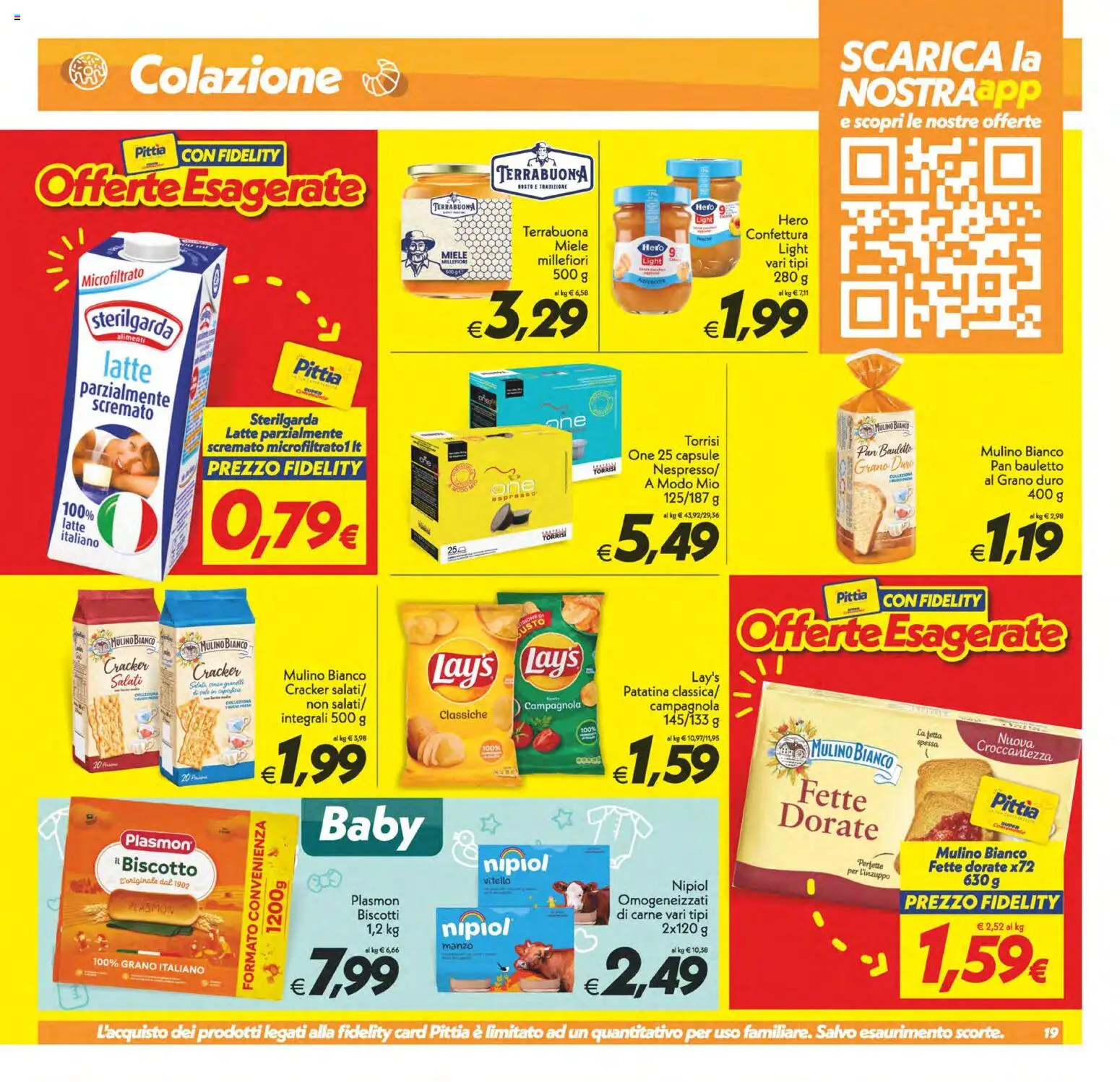 Volantino SuperConveniente del 09.06.2026 | Pagina: 19 | Prodotti: Manzo, Biscotti, Vitello, Miele