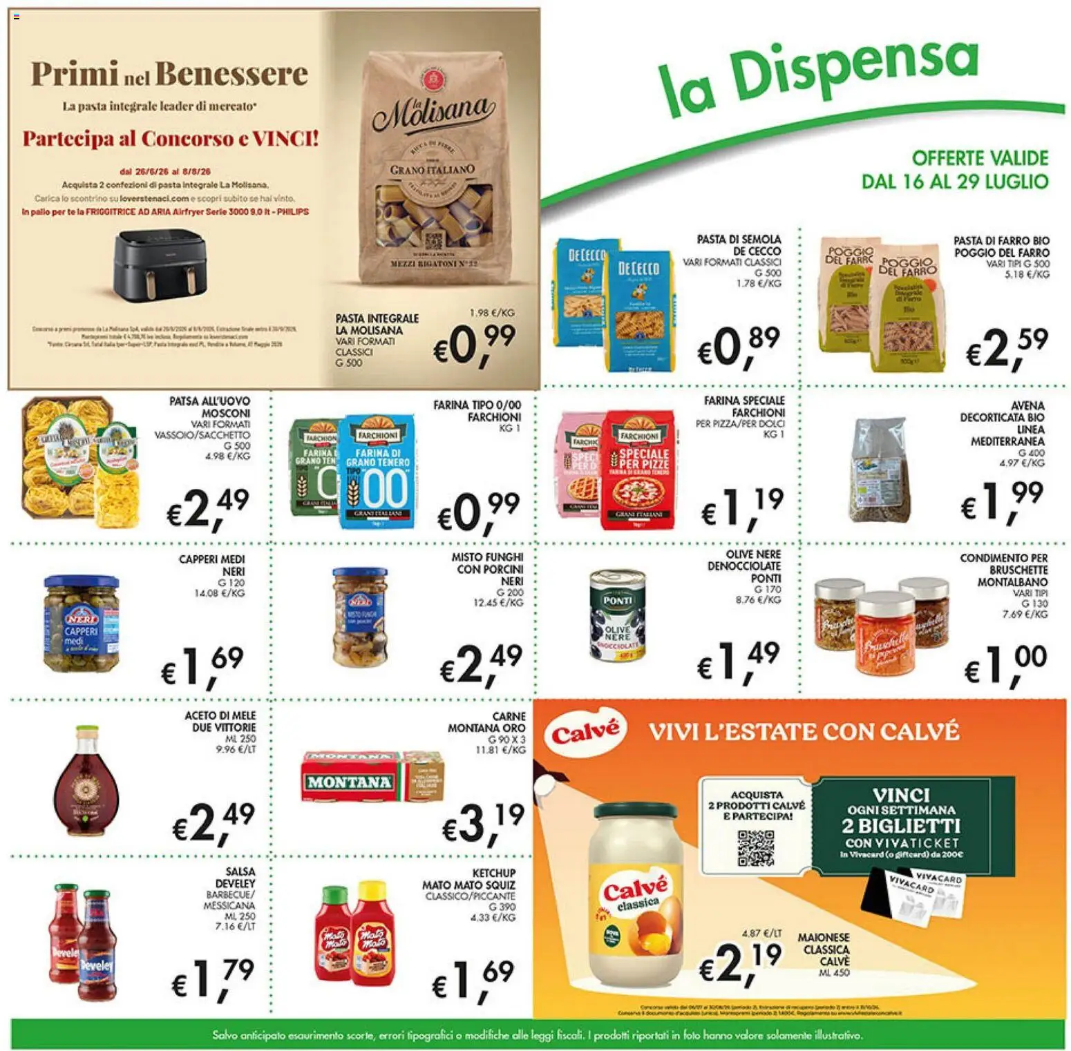 Volantino Coal del 16/07/2026 | Pagina: 21 | Prodotti: Ketchup, Aceto di mele, Maionese, Aceto