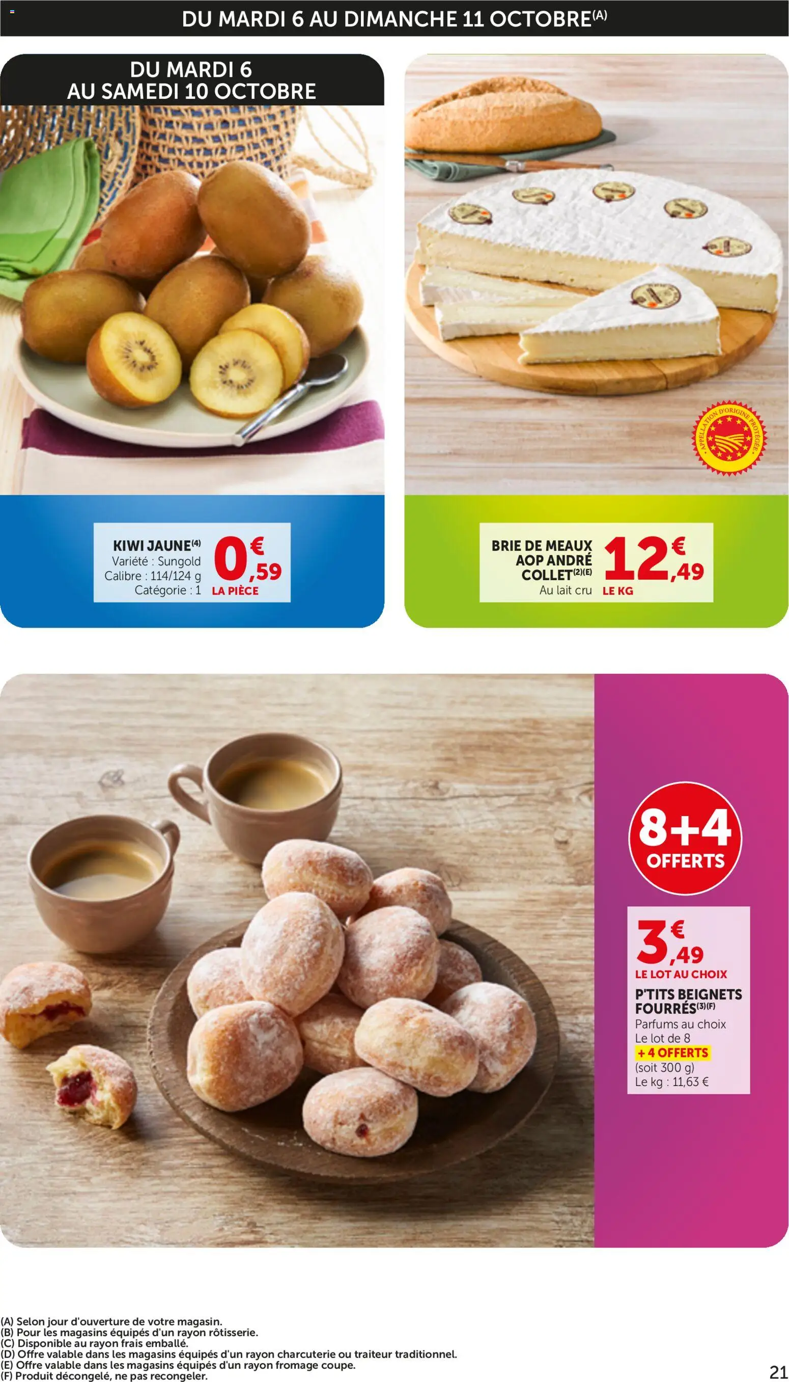 {H1} | Page: 21 | Produits: Charcuterie, Lait, Fromage, Brie