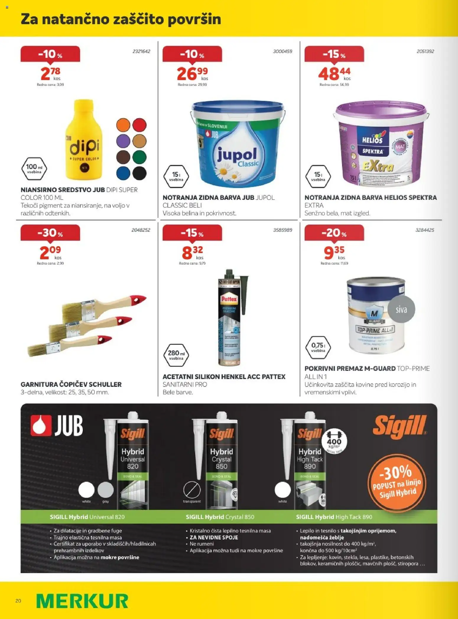 Novi Merkur katalog ponudbe – veljaven od 05.08.2026 | Stran: 20
