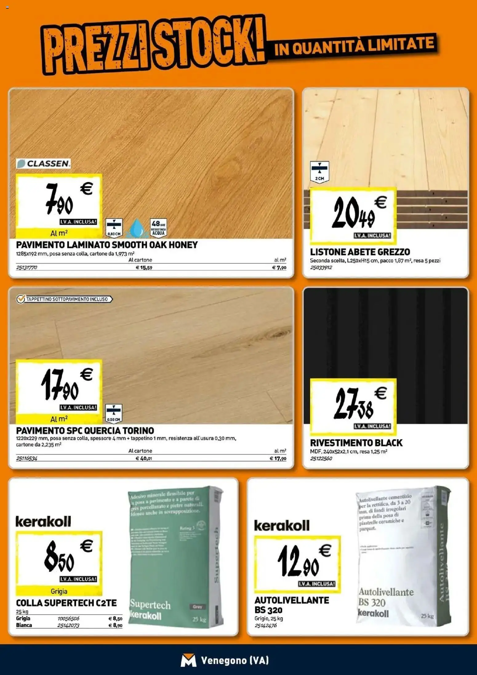 Nuovo TECNOMAT - Straordinari prezzi stock! dal 24/09/2026 > offerte anteprima 🛍️ | Pagina: 11 | Prodotti: Pavimento, Acqua, Piastrelle, Colla