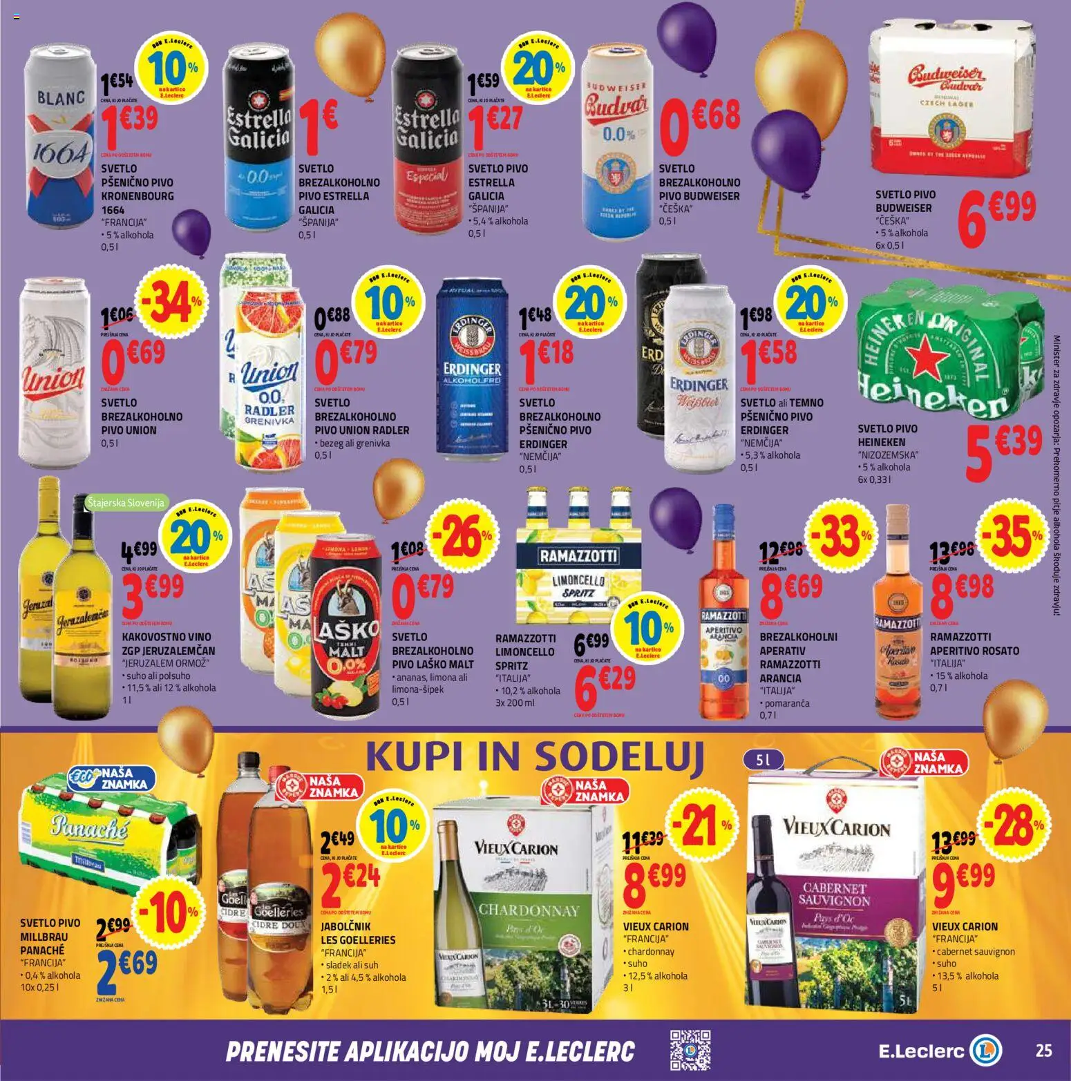 Novi E.leclerc katalog ponudbe – veljaven od 14.10.2026 | Stran: 25