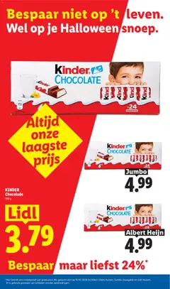 Kinder Chocolade, Kinder Chocolade 300 g - Voorbeeld van een folder van Lidl, geldig van 26-10-2026 | Pagina: 28 | Producten: Chocolade, Kinder
