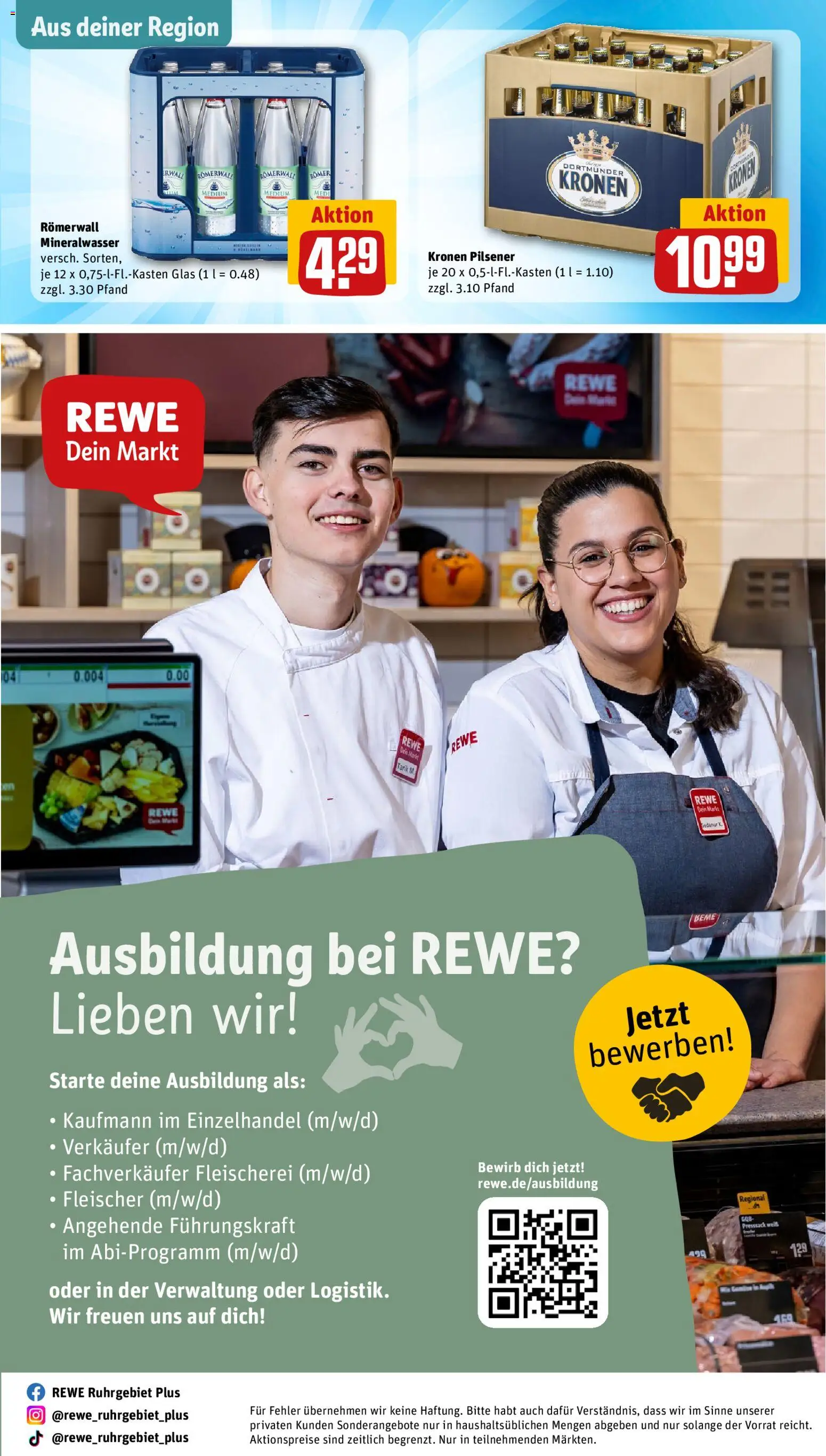 Rewe ihr Kaufpark Prospekt | 06.07.2026 | Wie erhält man einen begrenzten Rabatt? | Deutschland