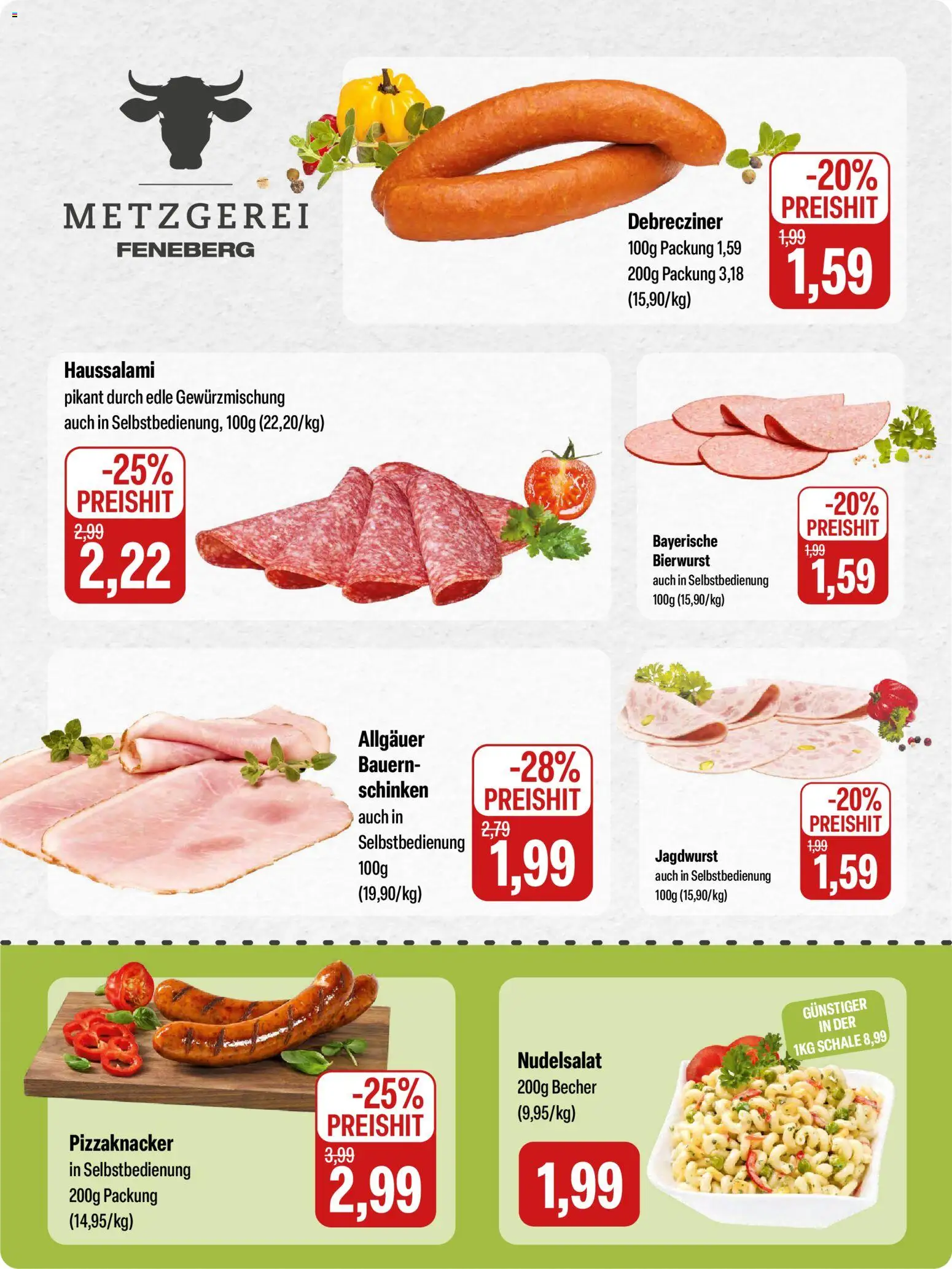 Feneberg Angebote – gültig ab 05.06.2026 | Seite: 2 | Produkte: Schinken
