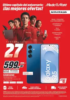 Vista previa Media Markt folleto válido desde el 24/07/2026