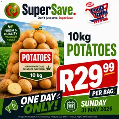 Super Save specials catalogue – valid from 31.05.2026