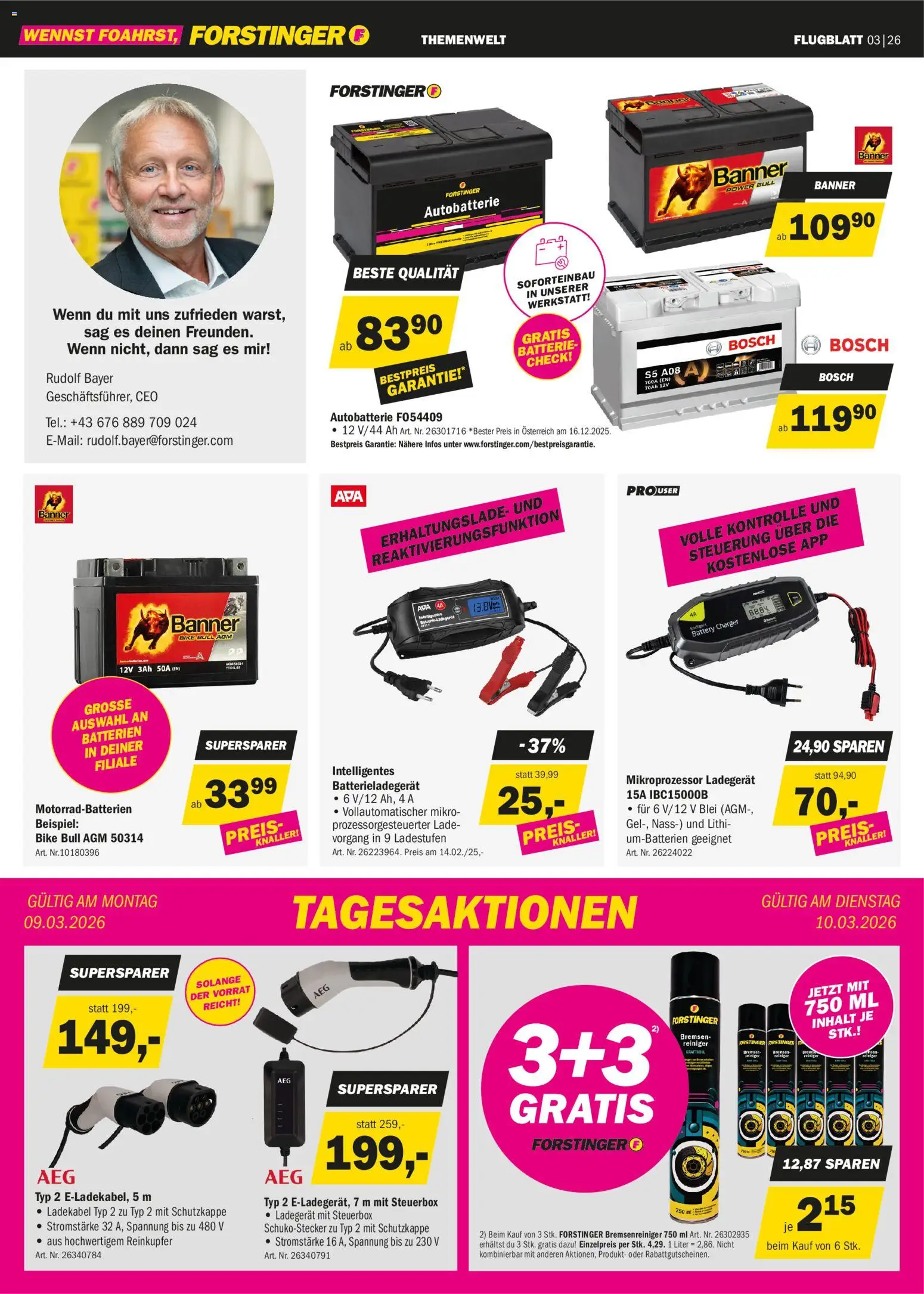 Forstinger Flugblatt (25.02.2026) || Aktuelle Angebote