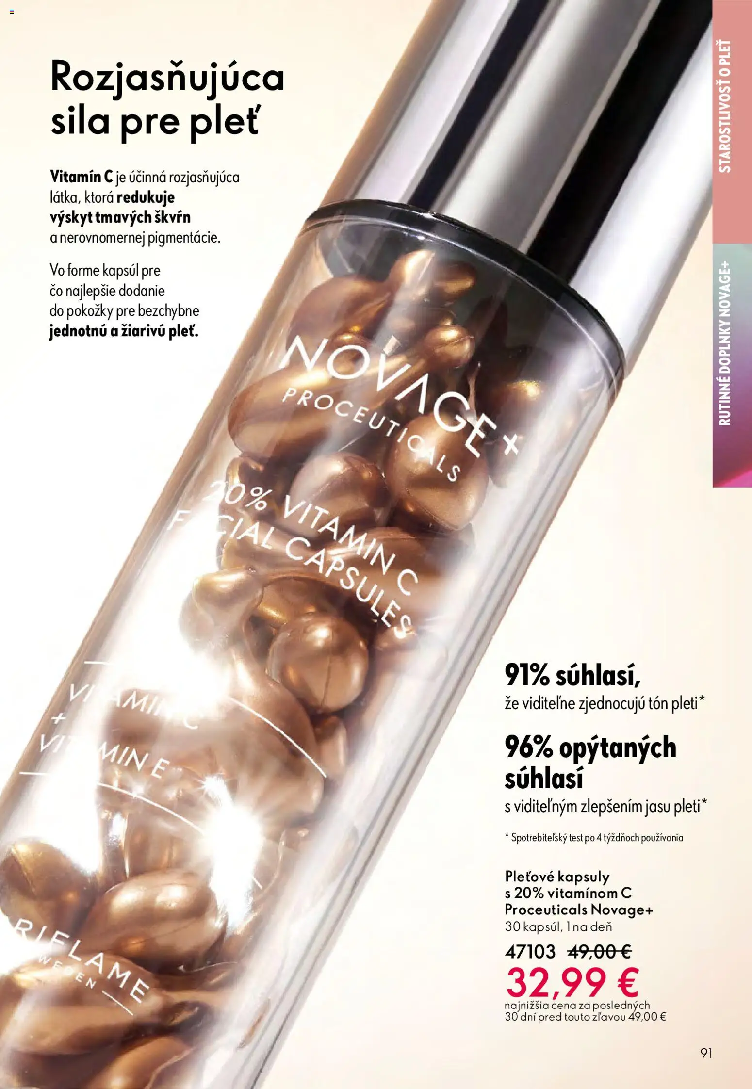Nové Oriflame akcie – leták je platný od 15.04.2026 | Strana: 91